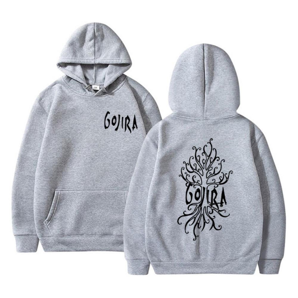 French Metal Band Gojira The Link Alive Music Album Cover Double Sided Print Hoodie Men Women Pullover Hoodies