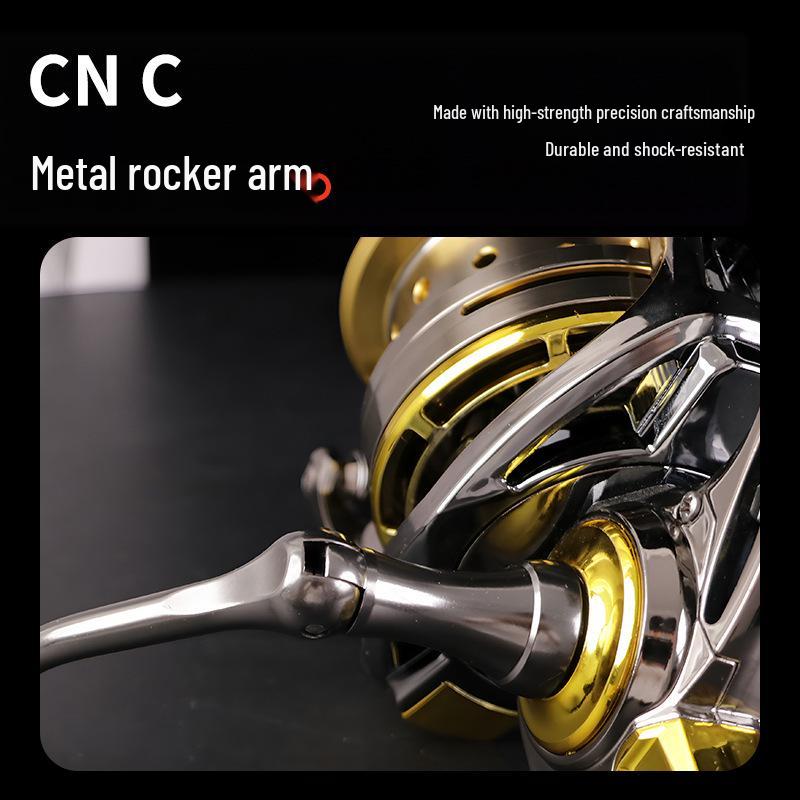 Krossing Full Metal Long-Cast Spinning Reel – Anti-Seawater, Large Fishing Anchor Reel