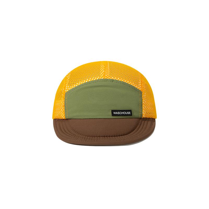 Dopamine Baseball Cap Outdoor Flat Brim Sports Quick Drying Breathable Thin Mesh Cap Men's and Women's Sun Hats