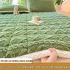 Winter Velvet Taffeta Mattress Topper - Thickened Milk Velvet Pad for Single Beds