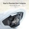 Lightweight Bicycle Pedal Conversion Plate: Road Lock To Mountain SPD Adapter