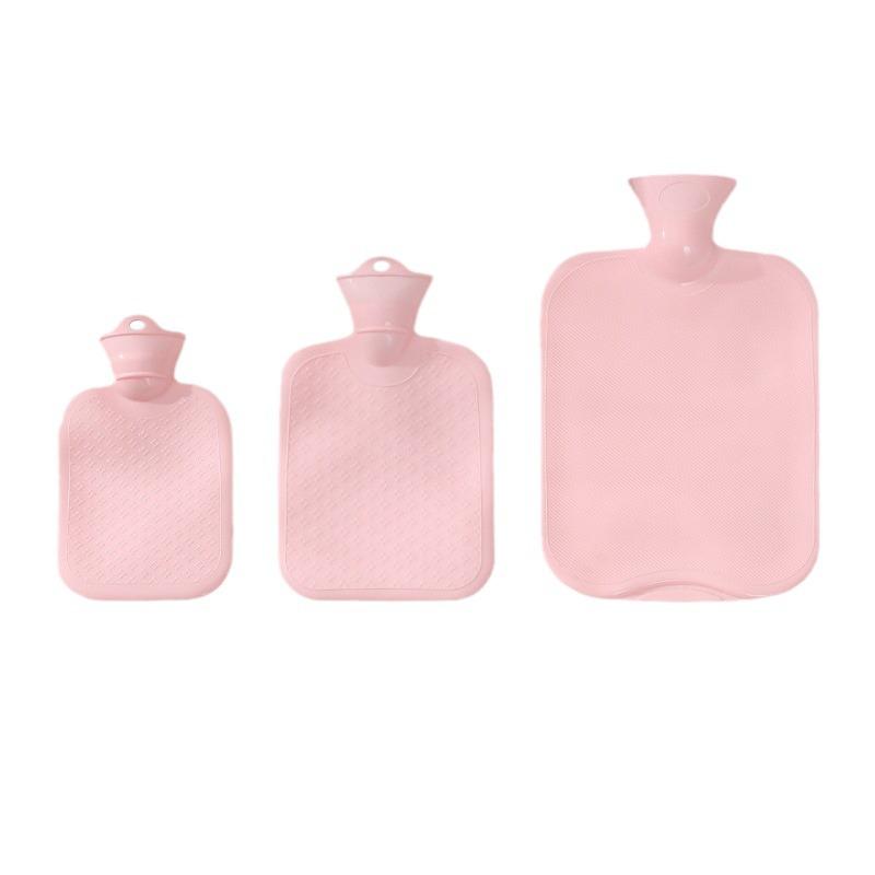 Large Hot Water Bottle - Thickened PVC, Explosion-Proof, Warm Belly & Hand Compress.