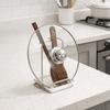 Rust-proof Pot Cover Shelf Stainless Steel Spoon Rack Utensils Organizer  Cooking Utensils