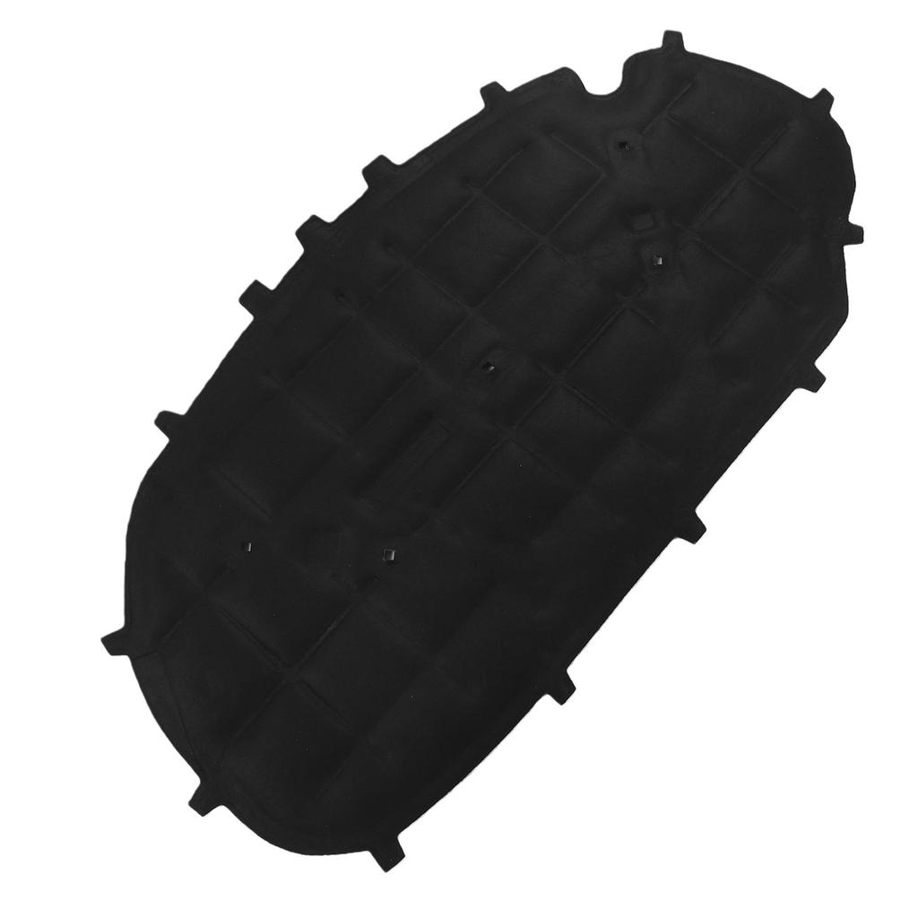 Under Hood Insulation Cotton Pad Aluminum Foil Car Engine Heat Sound Deadening Mat with Clips