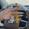 Chic Rhinestone Bear Keychain: Cute & Exquisite Bag Charm