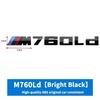 For BMW M power old emblems badge logo M135d M135i M145d M145i M240d M240i M340d M340i M440d M440i M550i M760Li ABS Rear Logo YA1