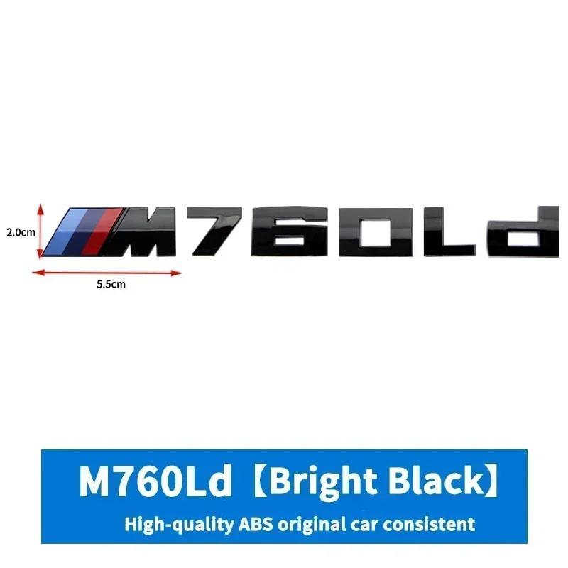For BMW M power old emblems badge logo M135d M135i M145d M145i M240d M240i M340d M340i M440d M440i M550i M760Li ABS Rear Logo YA1