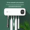 UV Smart Toothbrush Sterilizer with Charger and Razor Rack