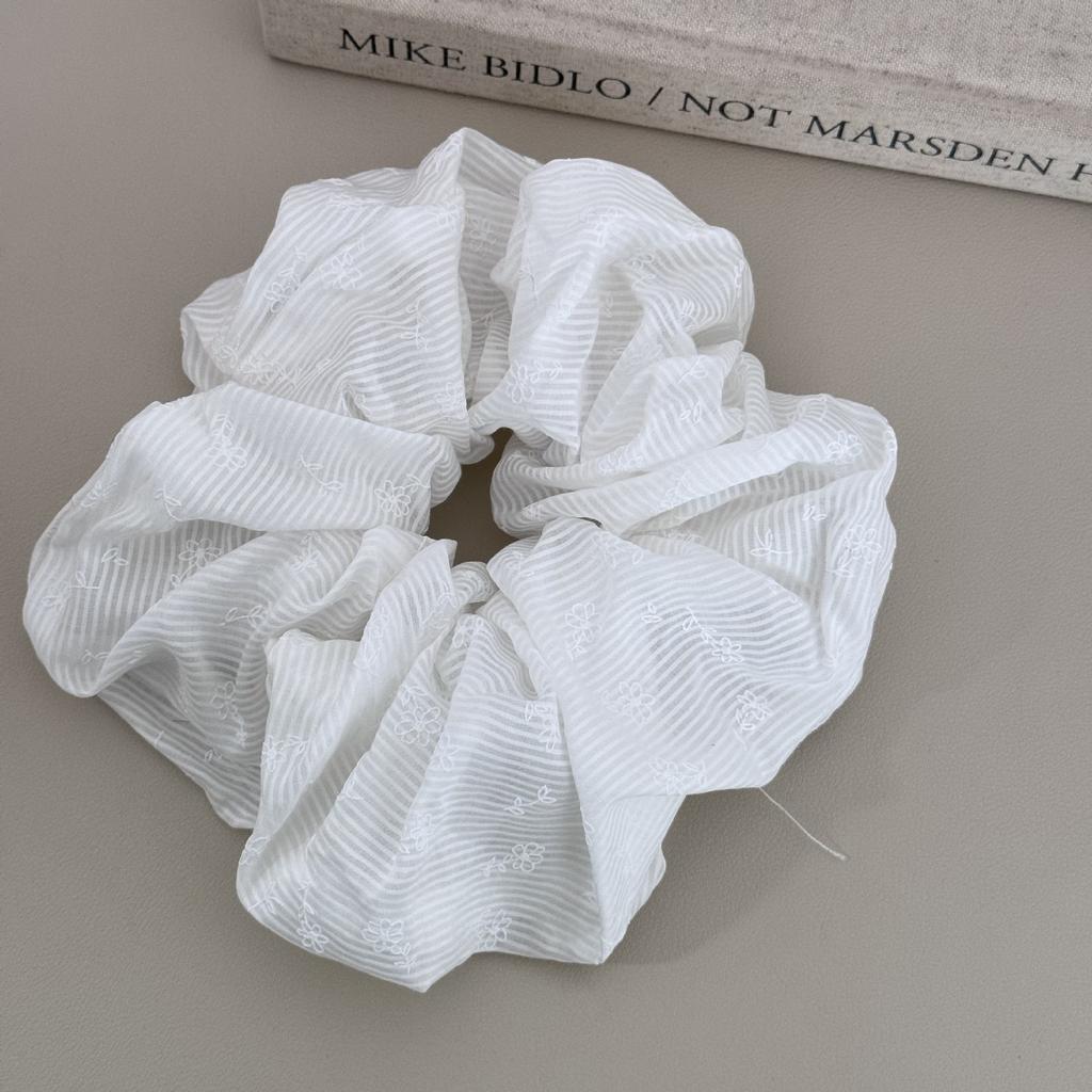 Large big accessories for women girl korean hair ties elastic bands scrunchie leading fashion popular vintage adults kpop