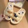 2025 Cartoon Puppy Slippers: Cute Summer Indoor Footwear with Soft Soles for Women and Students