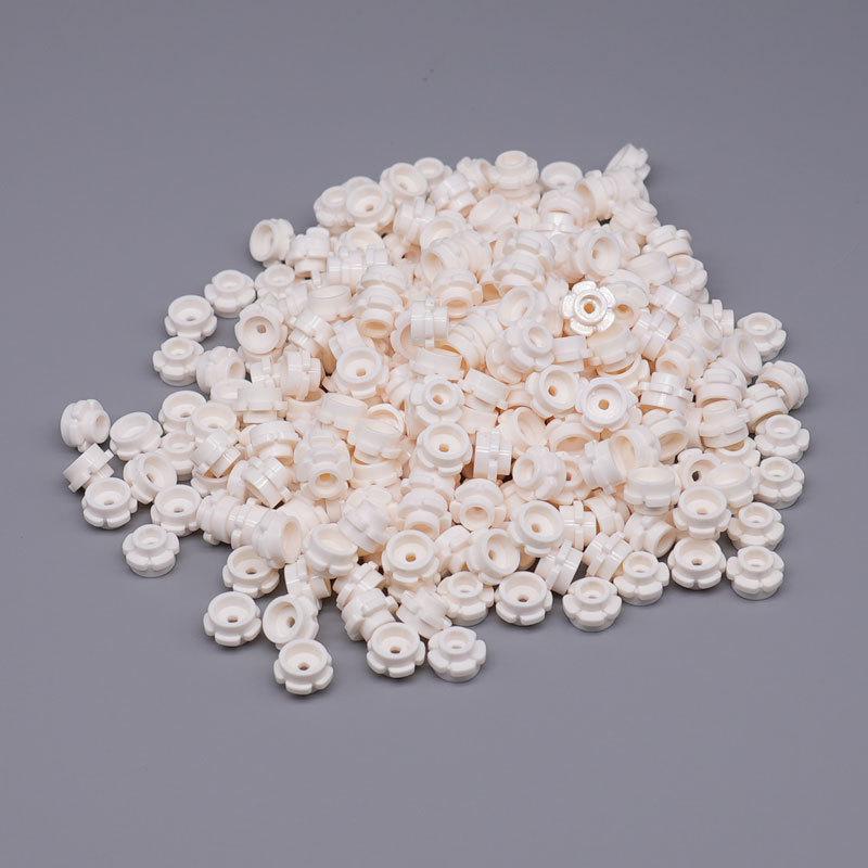 Small Particle Handmade Building Blocks - Five-Petal Round Flowers, Compatible with 24866, 100g