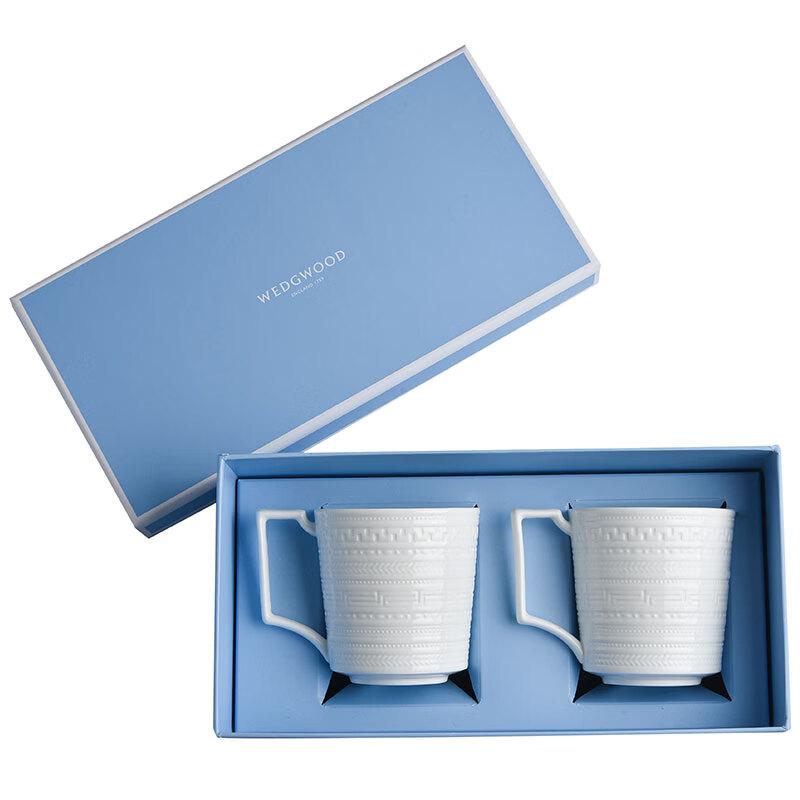 Wedgwood Italian Relief Bone China Mug Set