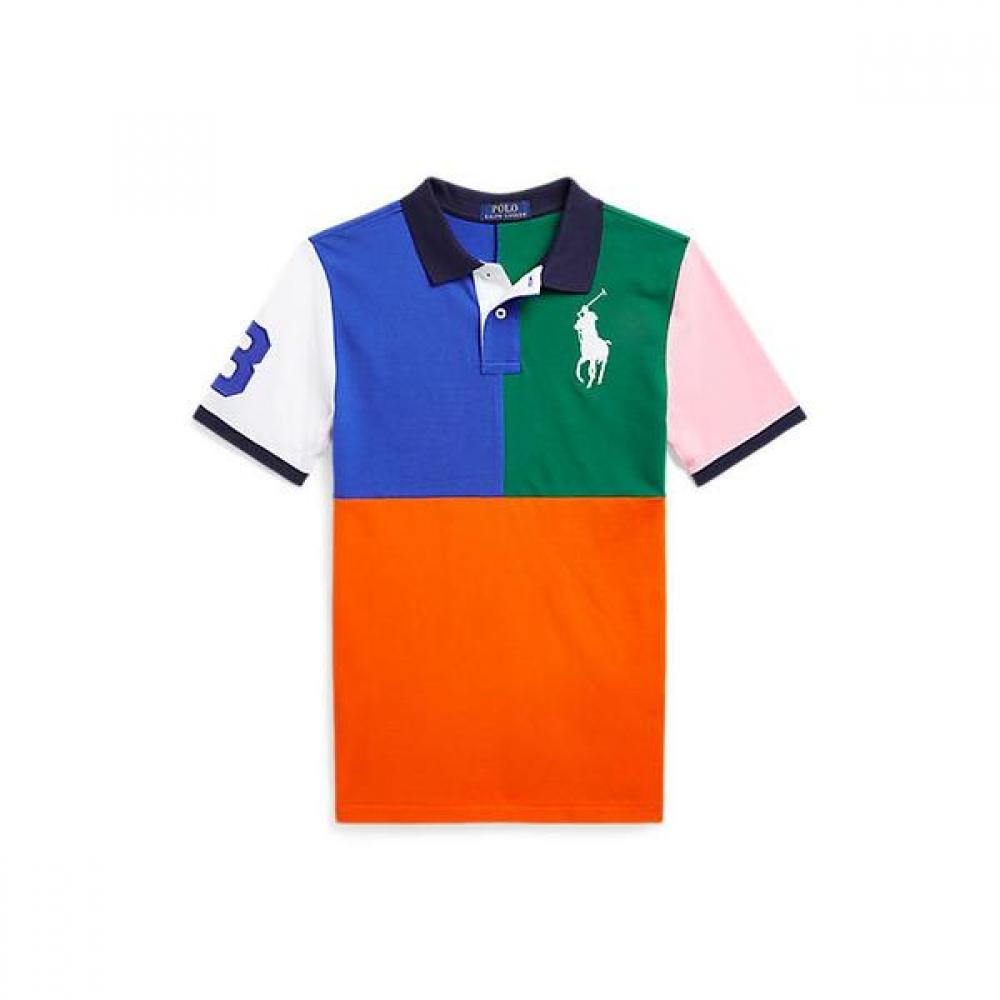 Polo Kids Big Pony Cotton Mesh Polo Shirt Cwpokniy8020786800 S