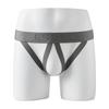 Men's Backless Lace-up Butt-Lifting T-Pants with Elastic Band