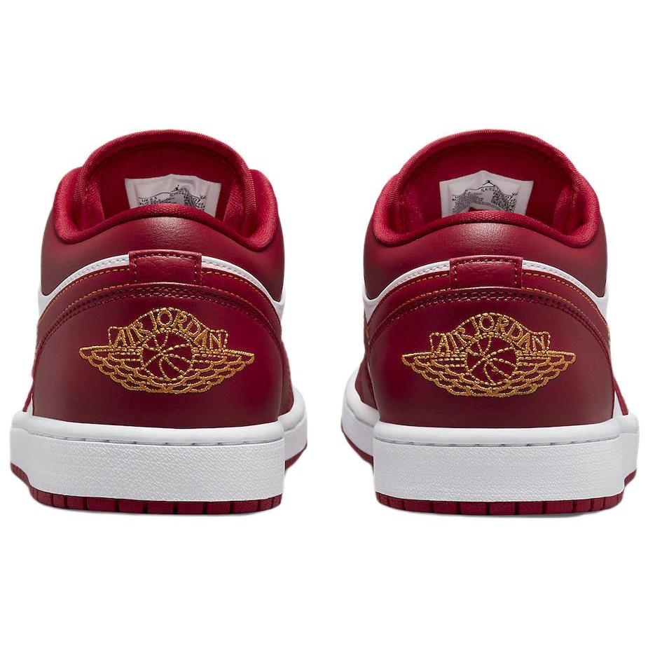 New JORDAN 1 Low Cardinal Red 553558-607