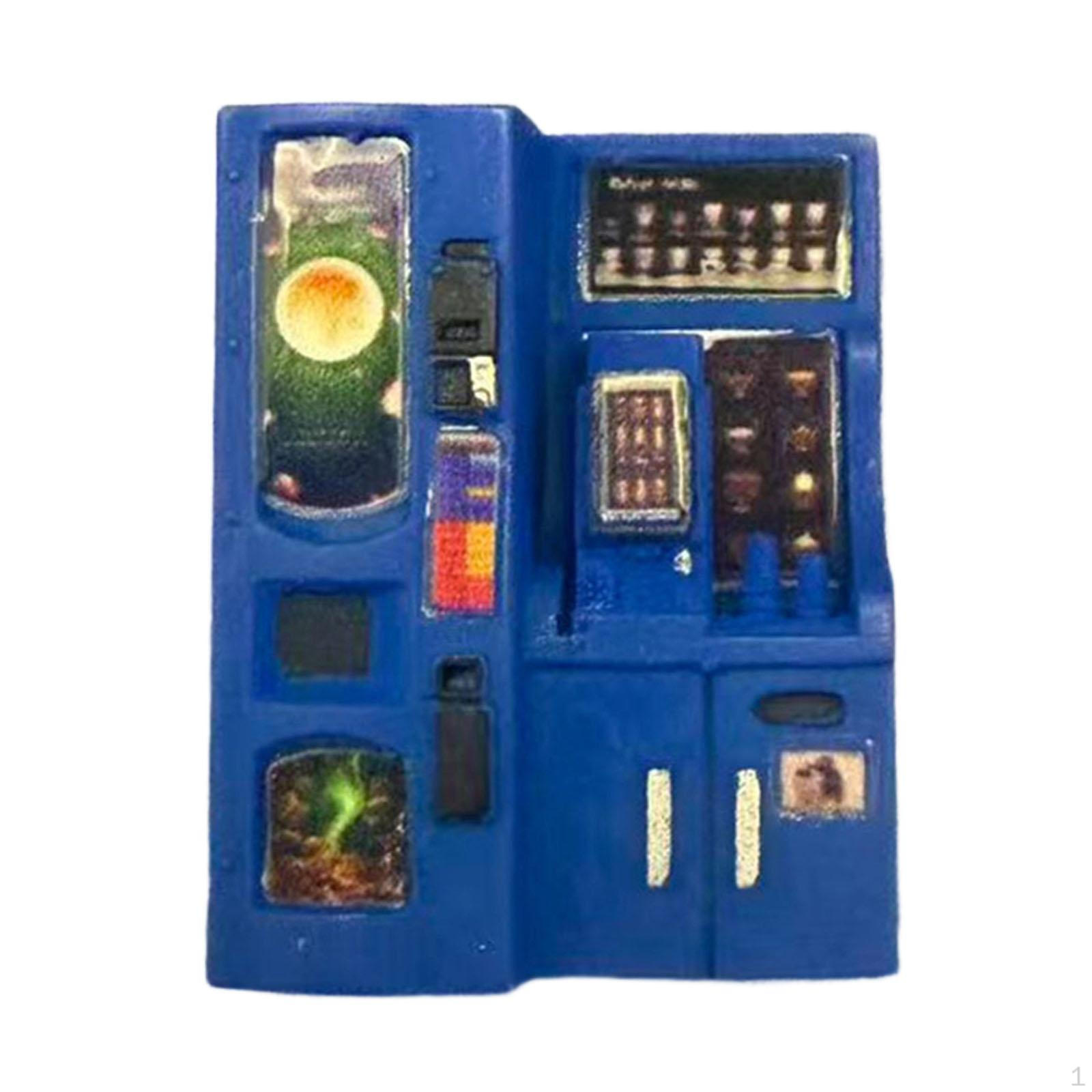 

Vending Machine Realistic Dollhouse Accessory Resin Ornament Suitable for Bedroom синій