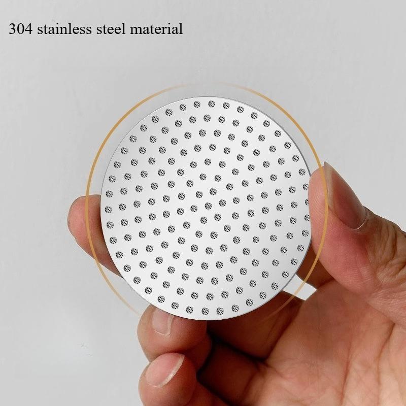 51/53/58mm Reusable Coffee Puck Screen 304 Stainless Steel Double Layer Coffee Filter Fine Mesh Professional Espresso Accessory