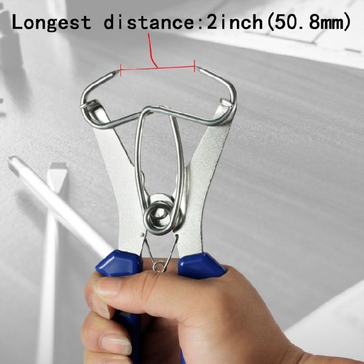 1/10Pcs Miter Spring Clamps Clip for Woodworking Spring Clamps for Wood Trim Molding Pictures Frame Trim Corner Loaded