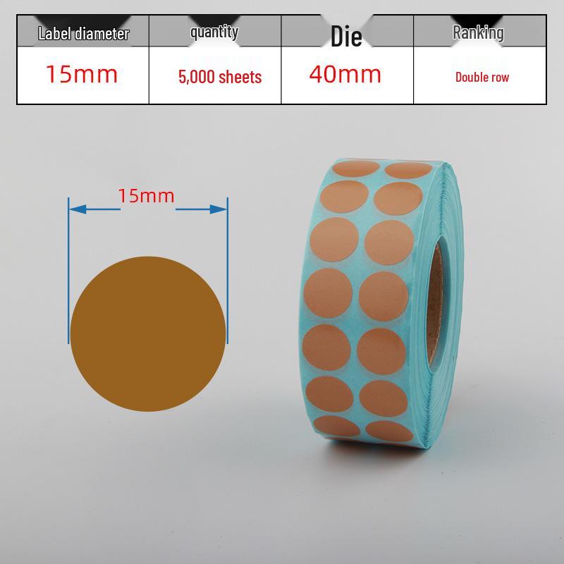 Waterproof Adhesive Thermal Barcode Stickers - Various Sizes