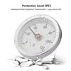 63mm Dial Pipe Thermometer 0-120℃ Bimetal Clip on Spring Thermometer IP55 Easy Installation Temperature Gauge