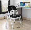 Compact Folding Chair with Backrest for Home, Office, or Dining