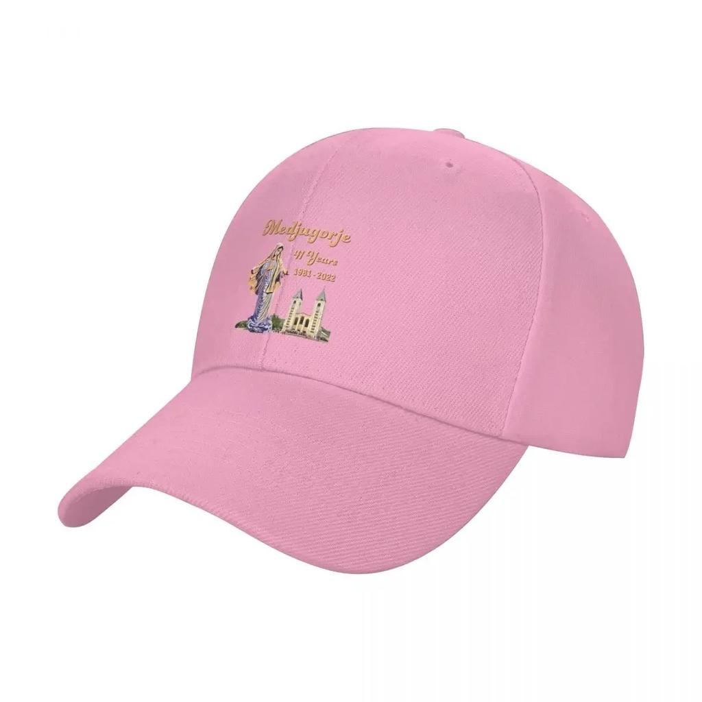 Medjugorje Our Lady Queen of Peace Years Baseball Cap Golf Wear tactical cap Sunscreen birthday Womens Hats Unisexs