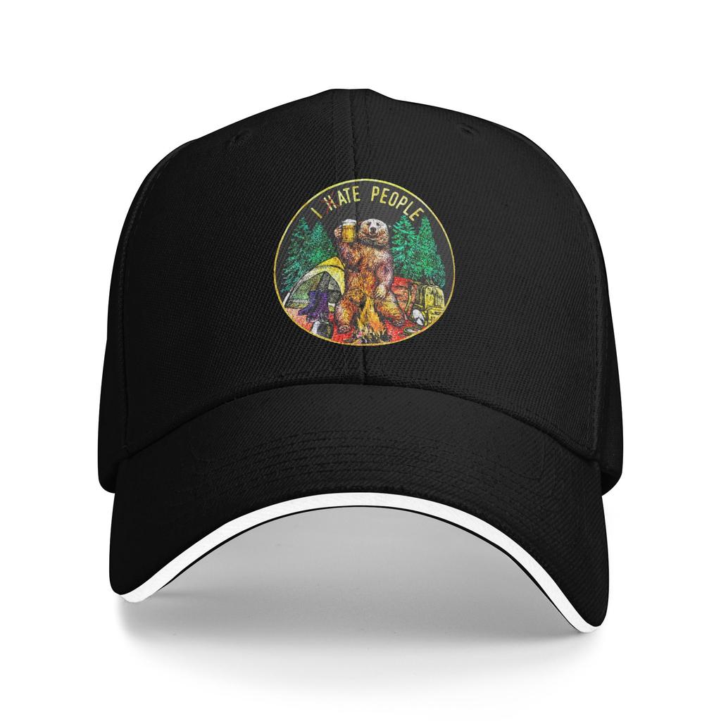 Personalized Mountain Camping Adventure Camper Baseball Cap Hip Hop Unisex WoUnisexs Adjustable  Dad Hat Autumn Snapback Caps