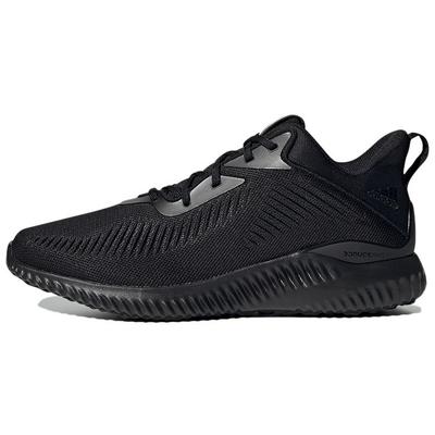Alphabounce Daily Vielseitig Stoff Stoßdämpfung Rutschfest Langlebig Atmungsaktiv Low-Top Laufschuhe Unisex Laufschuhe Schwarz GY5403
