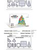 Multicolor Magnetic Window Tiles: Strong, Educational Building Blocks for Children