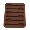 Cake Chocolate Mold NonStick Spoon Shape DIY Baking Mould Tool Bakeware Kitchen Accessories(Spoon Shape )