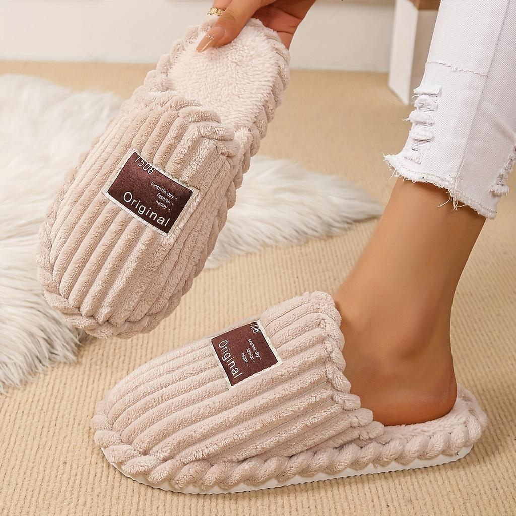 [Non-Slip] Indoor Slippers - Non-Slip - for Men and Women, Autumn and Winter
