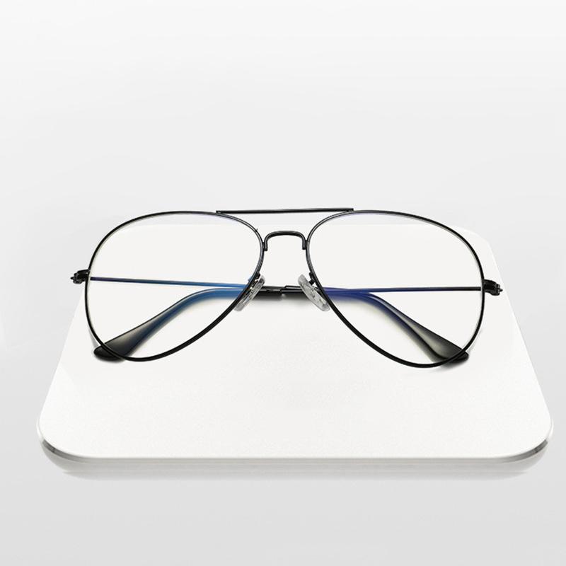 Black Frame Aviation Green Coated Pilot Cat Eyes Luxury Designer Gold Metal Men Women Precription 0 -0.5 -0.75 -1.0 To -6.0