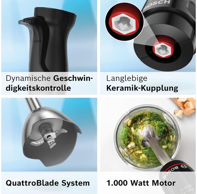 Погружной блендер Bosch Serie 4 MSM4B6V2 ErgoMaster