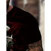 Men's Halloween 3D Skull Hand Print T-Shirt - All-over Print Casual Short-Sleeve Top