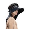 Summer Unisex Sun Shade Hat With Wide Brim And Adjustable Fit For Outdoor Protection
