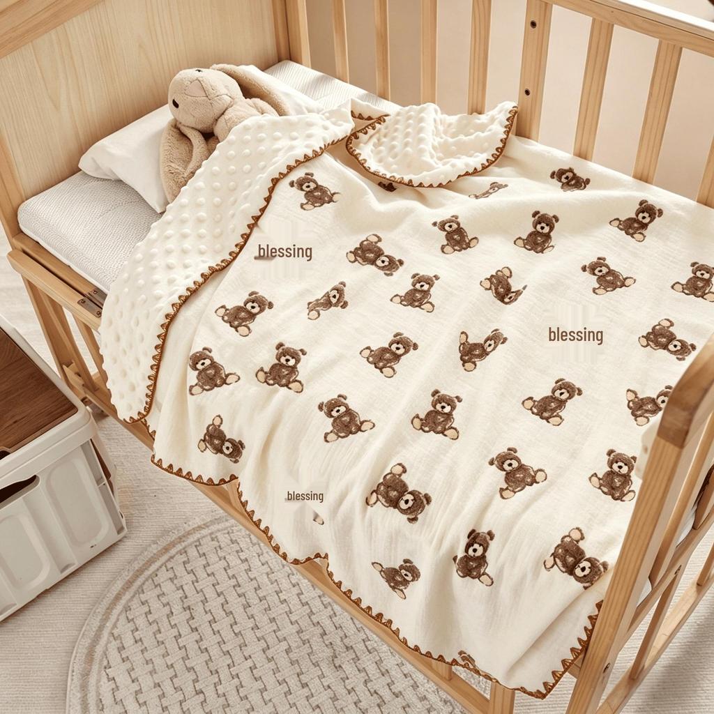 Copertina Doudou per Neonati: Copertina Leggera Primavera/Autunno e Coperta per l'Asilo per Neonato