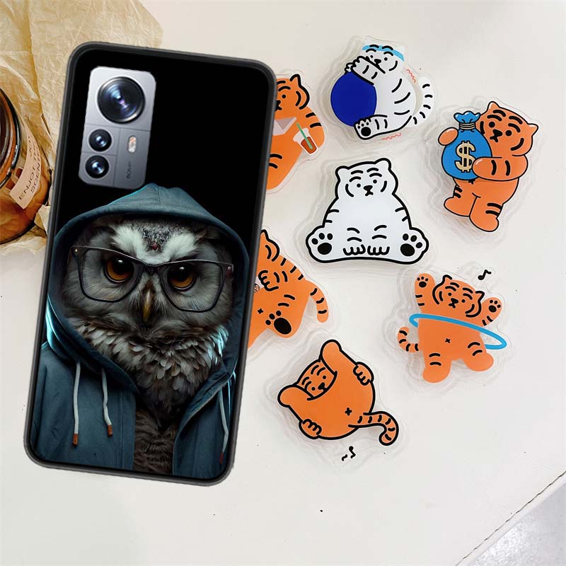 Monkey Frog Pig Cow Bird Cat Animal Phone Case For Xiaomi Poco X7 X6 M8 M7 M6 M4 M3 X4 Pro F7 Ultra M5S Mi 14 14T 15 15T 12T 10T