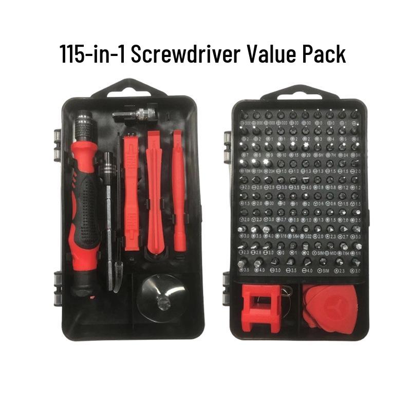 115-in-1 Precision Screwdriver Set for Mobile and Computer Repair