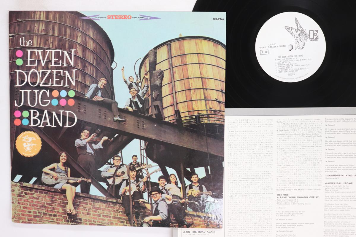 LP Record EVEN DOZEN JUG BAND Even Dozen Jug Band P7613EPROMO ELEKTRA 1978 Japan CountryFolk Used