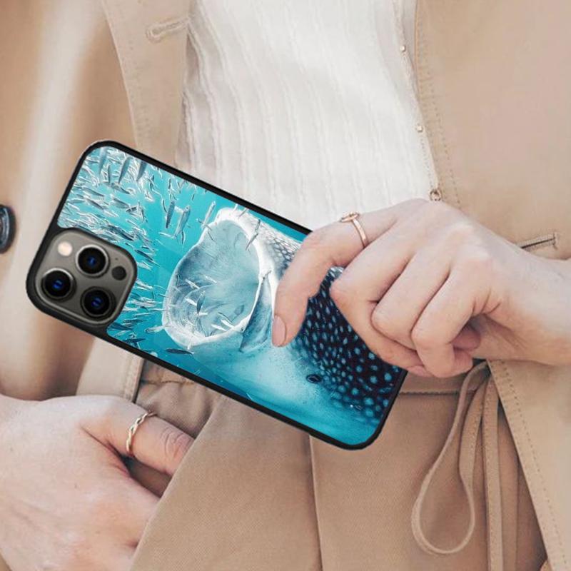 Ocean Whale Shark Animal Magnetic Phone Case For APPLE iPhone 17 Air 16 14 13 12 Pro Max 15 Plus Wireless Charge MagSafe Cover
