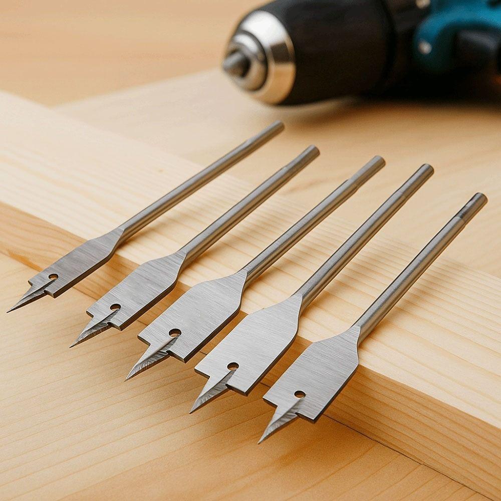 High-carbon Steel Woodworking Tool Sets Long Woodworking Spade Drill Bits  Carpenters Bit
