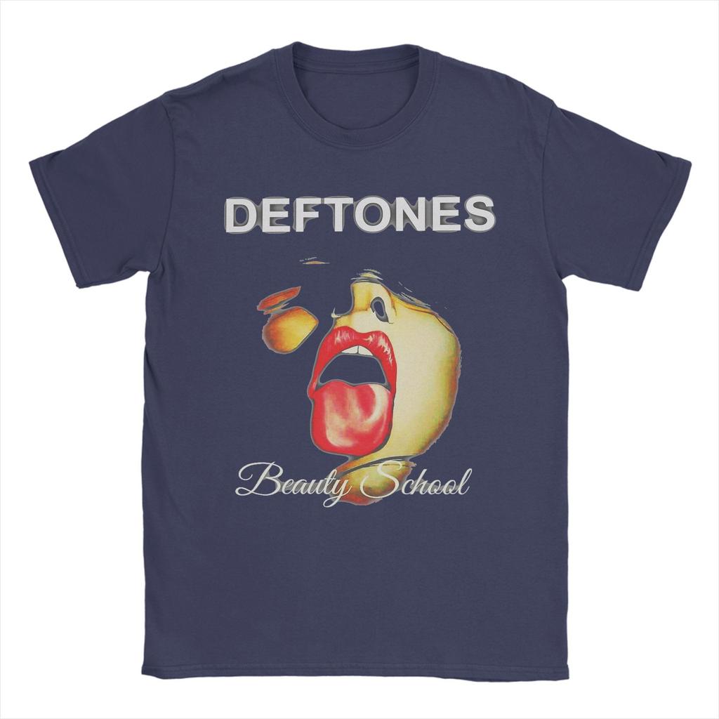 Leisure Deftones T-Shirt for Men Crewneck Cotton T Shirts  Short Sleeve Tees Birthday Gift Clothing