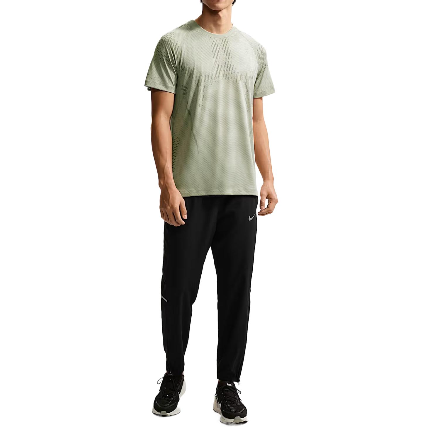 Nike Dri-Fit Quick-Dry Moisture-Wicking Breathable Reflective Running T-Shirt Men tops IF2089-304 M