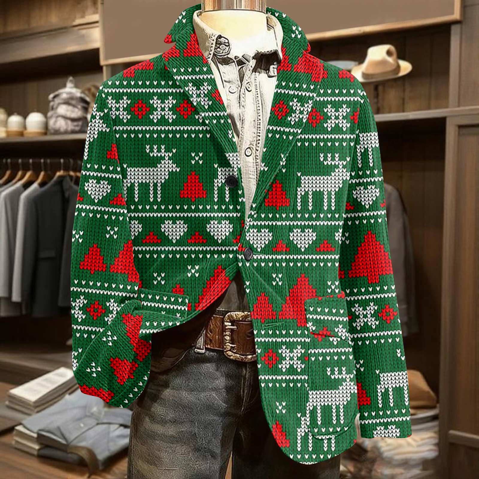 

Мужской вельветовый теплый пиджак-кардиган с принтом и карманами, мужской повседневный костюм XXXL