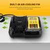 DCB112 Li-ion Battery Charger For DeWalt 10.8V 12V 14.4V 18V 20V Battery DCB118 DCB101 DCB127 DCB609 DCB200 DCB140 DCB105 DCB200