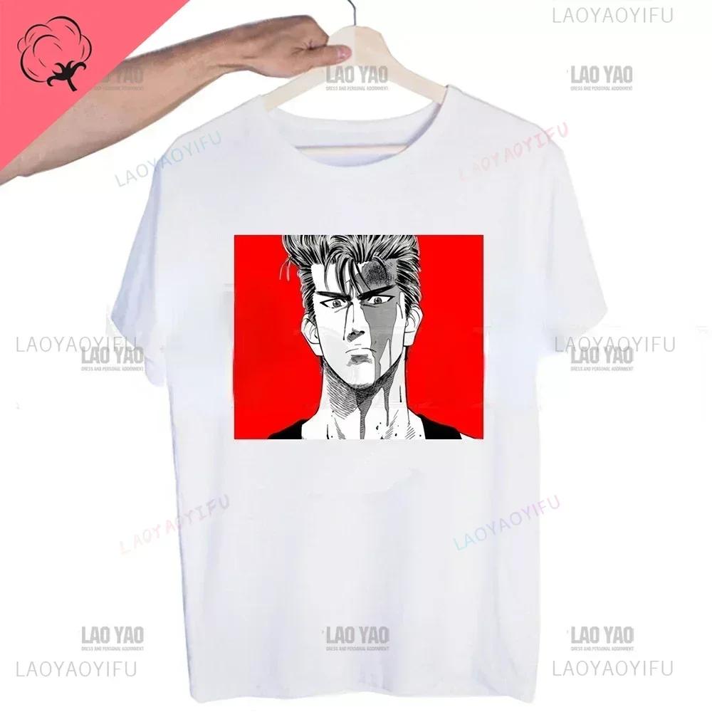 Classic Japanese Anime Harajuku SLAM DUNK Tshirt for Men Short Sleeve Man Tops T Shirt for Male White Casual T Shirt Women Tees