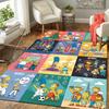 1Pc Simpsons Characters Themes Rug Office Carpet Indoor Outdoor Doormat Nonslip Soft Living Room Christmas Halloween Gift D922860