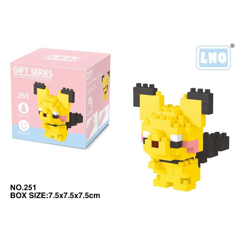 Pokemon Nanoblock Charizard Kyogre Groudon Rayquaza Building Blocks Educational Toys for Kids Birthday Gift no box