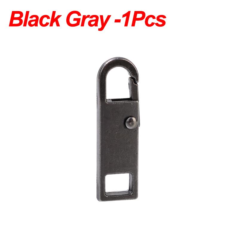 Kit de reparación instantánea de repuesto para tirador de cremallera de metal, 1/5 piezas, cabezal de cremallera para ropa, bolsos, deslizadores de cremallera para costura DIY.