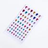 Kids' DIY 3D Acrylic Shiny Diamond Gem Crystal Stickers for Makeup & Decorations